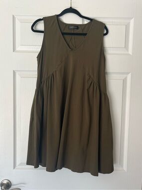 Merokeety Sleeveless V-Neck Dress